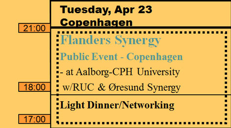 Flanders Synergy - event Copenhagen